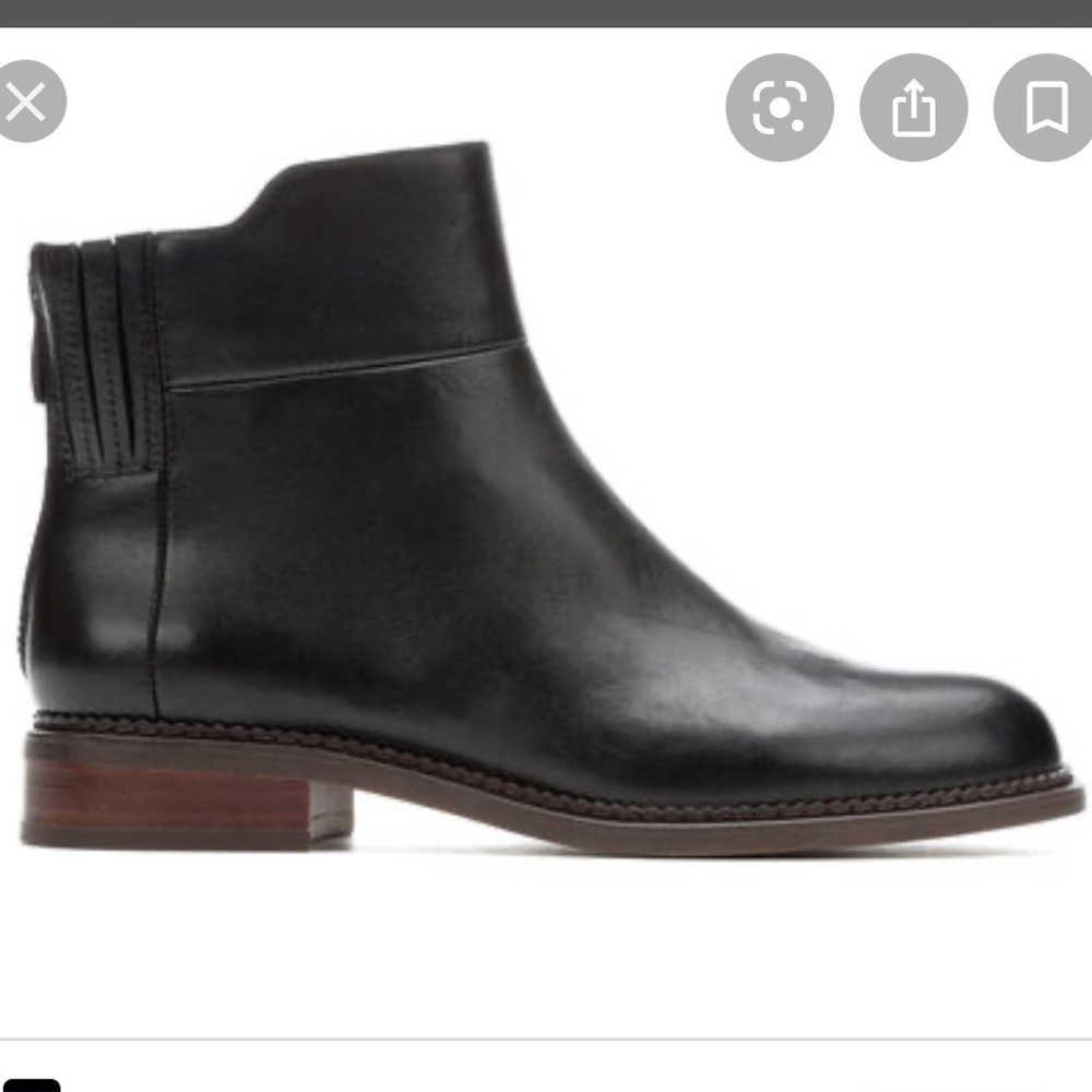 Franco Sarto Bootie Black Size 7.5 US